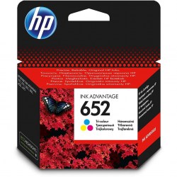 HP 652 (F6V24AE) Trois Couleur